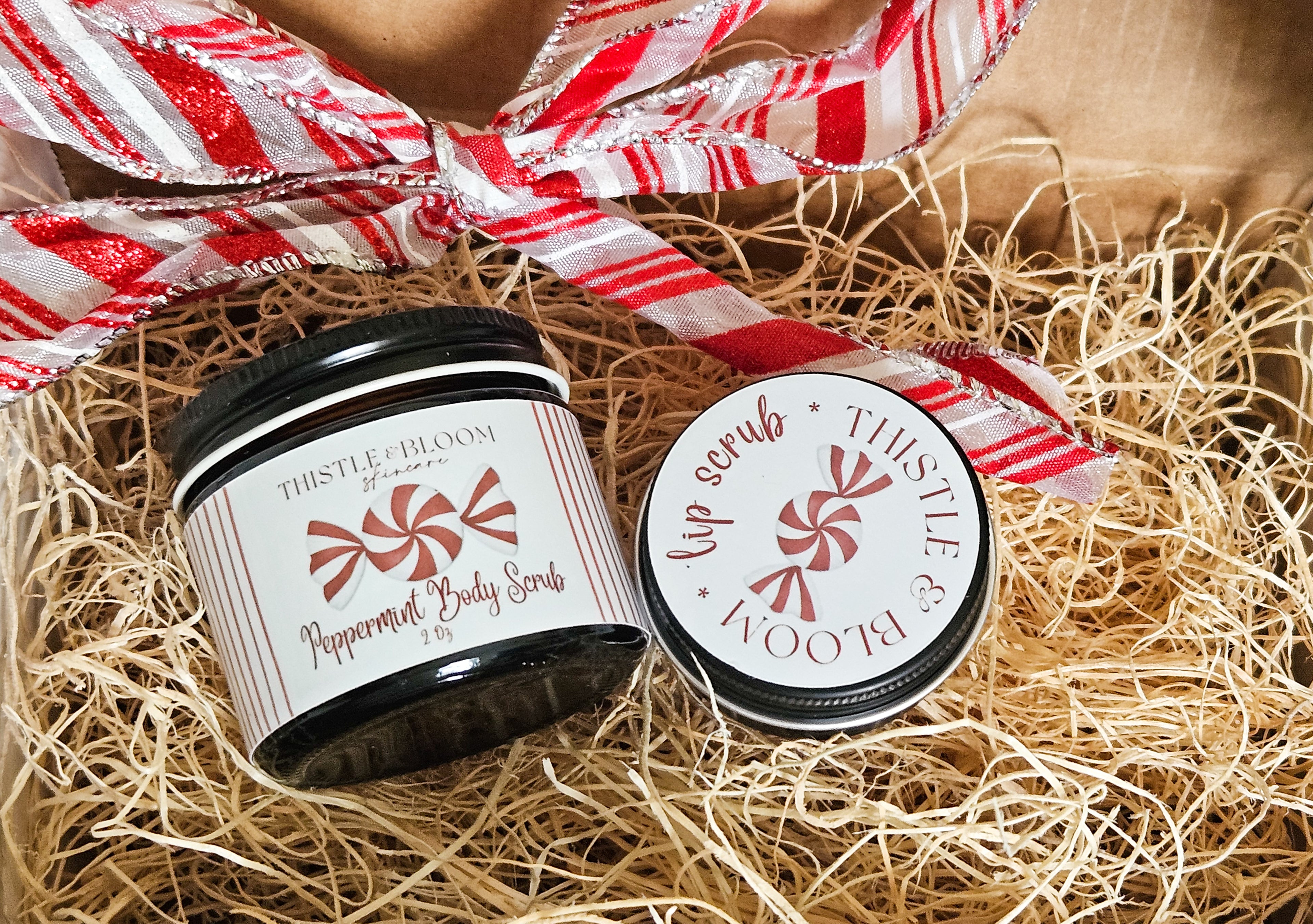 Mint Lip & Body Scrub Bundle